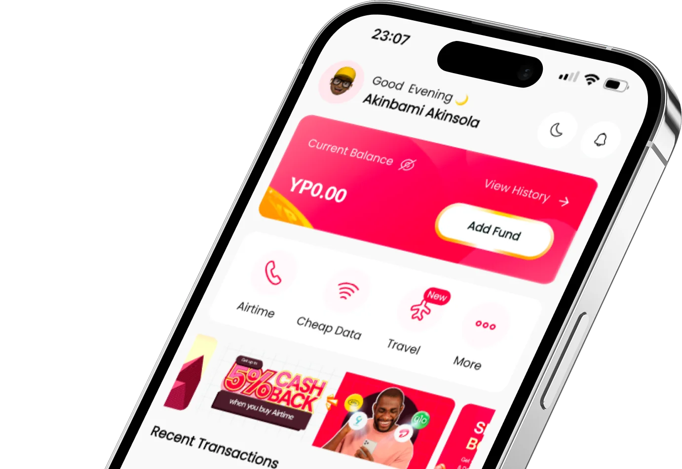 Yanga Plug App Mockup